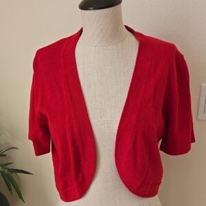R&K Vibrant Red Women's Shrug